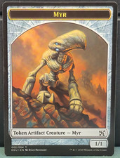 Myr Token 002/004 Duel Decks Elves vs Inventors Near Mint Card Game MTG Creature