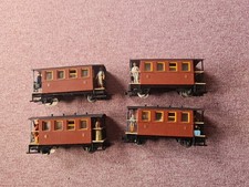 Egger Bahn H0e Personenwagen Plattform  Braun