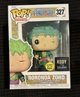 One Piece Roronoa Zoro Funko Pop! Vinyl Figure #327 Glow (KODY EX Exclusive)