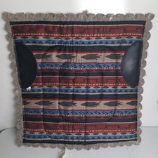 Western-Style Horse Saddle Pad, Featuring a Southwestern Pattern 22" 22"