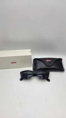 Supreme New York Alton Black Sunglasses Accessory SS17 USED Complete RARE