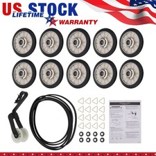 4392065 Dryer Belt Drum Pulley Kit for Whirlpool Kenmore 341241 691366 349241T