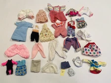 Small Doll Clothes Lot Mixed Brands with Mattel & More Set B 25 Piece BIN 27