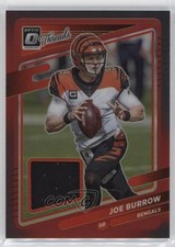 2021 Panini Donruss Optic Donruss Threads Red Prizm Joe Burrow #TH-10 17tx