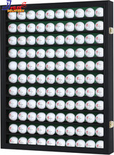 Elegant Black Golf Ball Display Case for 110 Balls Perfect for Collectors