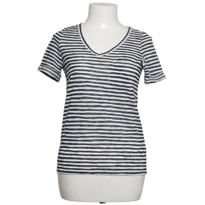 Object, T-shirt, Größe: XS, Weiß/Schwarz, Streifen, Damen #hVh