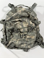 US Army MOLLE II 3 Day Assault Pack ACU Digital Camo Backpack Military Surplus
