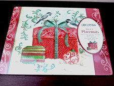 Kate McRostie Set of 4 New Christmas Cork Pla...