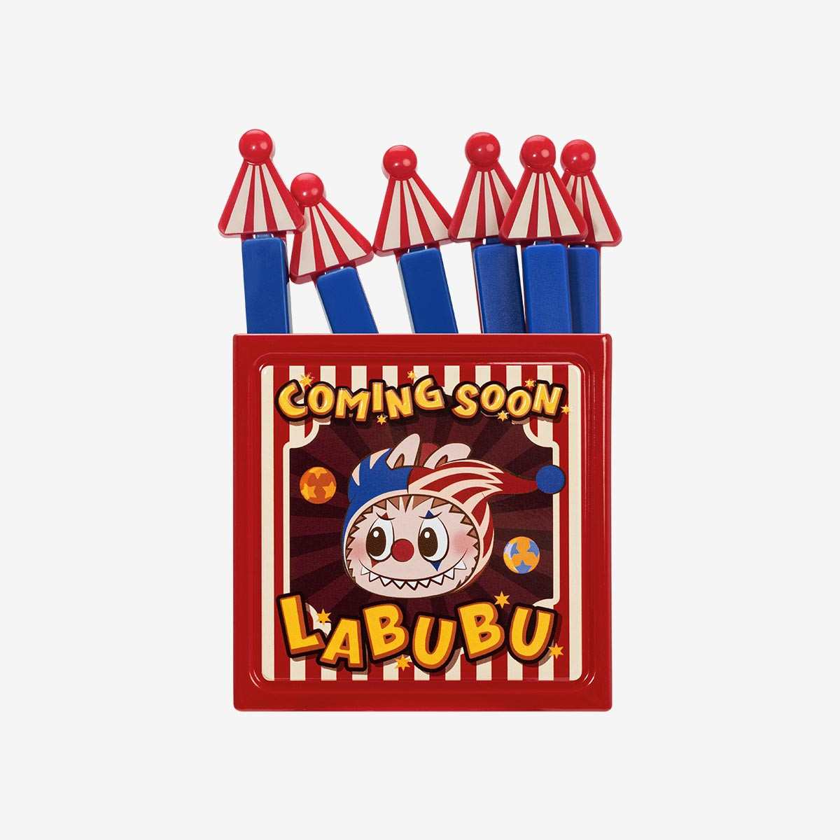 POP MART WHY SO SERIOUS Series - Magnetic Sealing Clip Storage Box Set