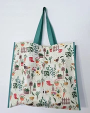 Shopping Gift Bag Garden Plants Herbs Greenhouse Reusable  TJMaxx TJ Maxx New!