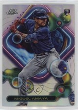 2023 Topps Cosmic Chrome Refractor Miguel Amaya #132 0o0l