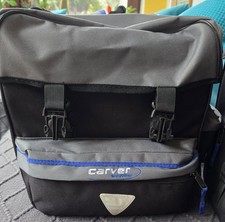 Carver Traveller Satteltaschen 3-teilig • Grau/Schwarz • Topcase & Seitentaschen