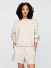 SALE - Gap Relaxed Wedge Crewneck Sweatshirt Pick Shade - NEW 100 