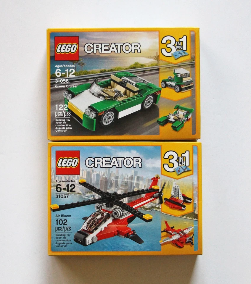 NEW Lego Creator Retired Lot ~ 31066 Space Shuttle 31062 Robo Explorer 31101 ++ - Image 2 of 4