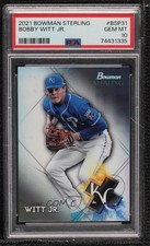 2021 Bowman Sterling Prospects Bobby Witt Jr #BSP-31 PSA 10 GEM MT 8sr