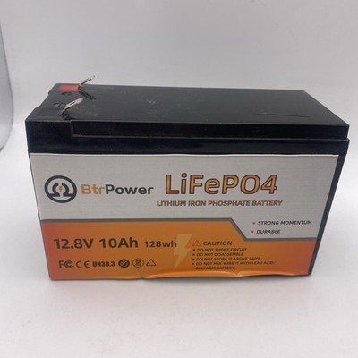 BtrPower  - LiFeP04 Lithium Iron Phophate Battery 12.8V 10Ah 128wh