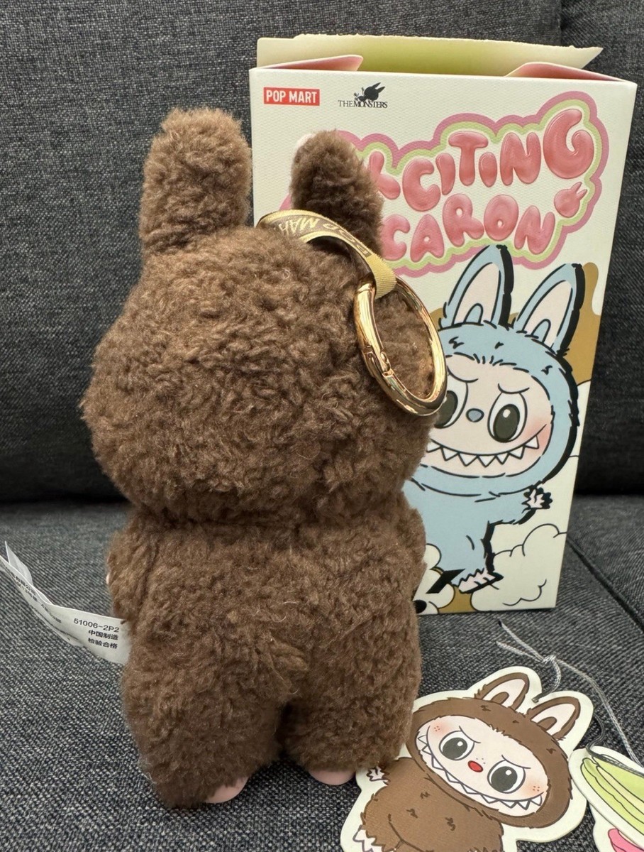 ぬいぐるみ Labubu Exciting Macaron Chestnut Cocoa Authentic) LABUBU - THE MONSTERS - Exciting Macaron
