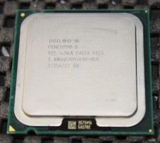 Intel Pentium D 925 3.00ghz/4m/800 Socket LGA775 Processor SL9KA