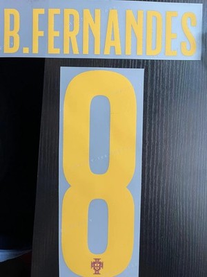 Bruno Fernandes 2022 Portugal Player Size Nameset Name Number ID Print
