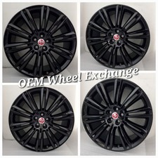 Original 20" Jaguar XJ R OEM 10-19 Wheels Gloss Black Kasuga Rims X351 $1795-obo