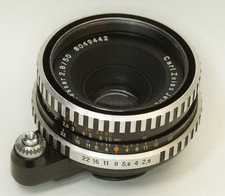 Carl Zeiss Jena Tessar 2.8/50 Exakta 917B-442 Zebra Siler Lettering 6 Aperture