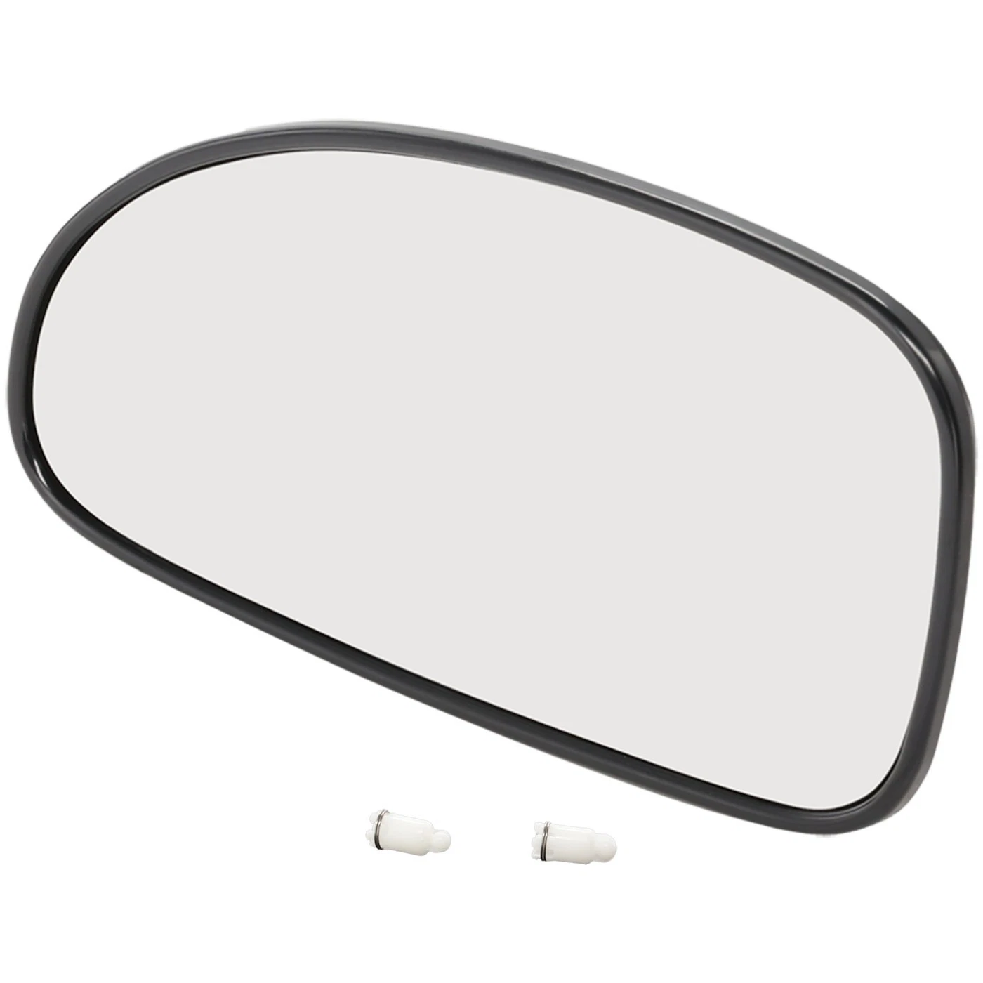 Driver Mirror Glass For 2000-05 Buick LeSabre Heated with Backing Plate 12482399