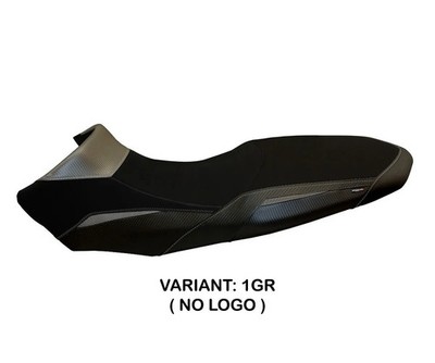 Seat saddle cover Lancy 2 Gray TPZ KTM 1290 SUPER ADVENTURE R 2017 2020 iH
