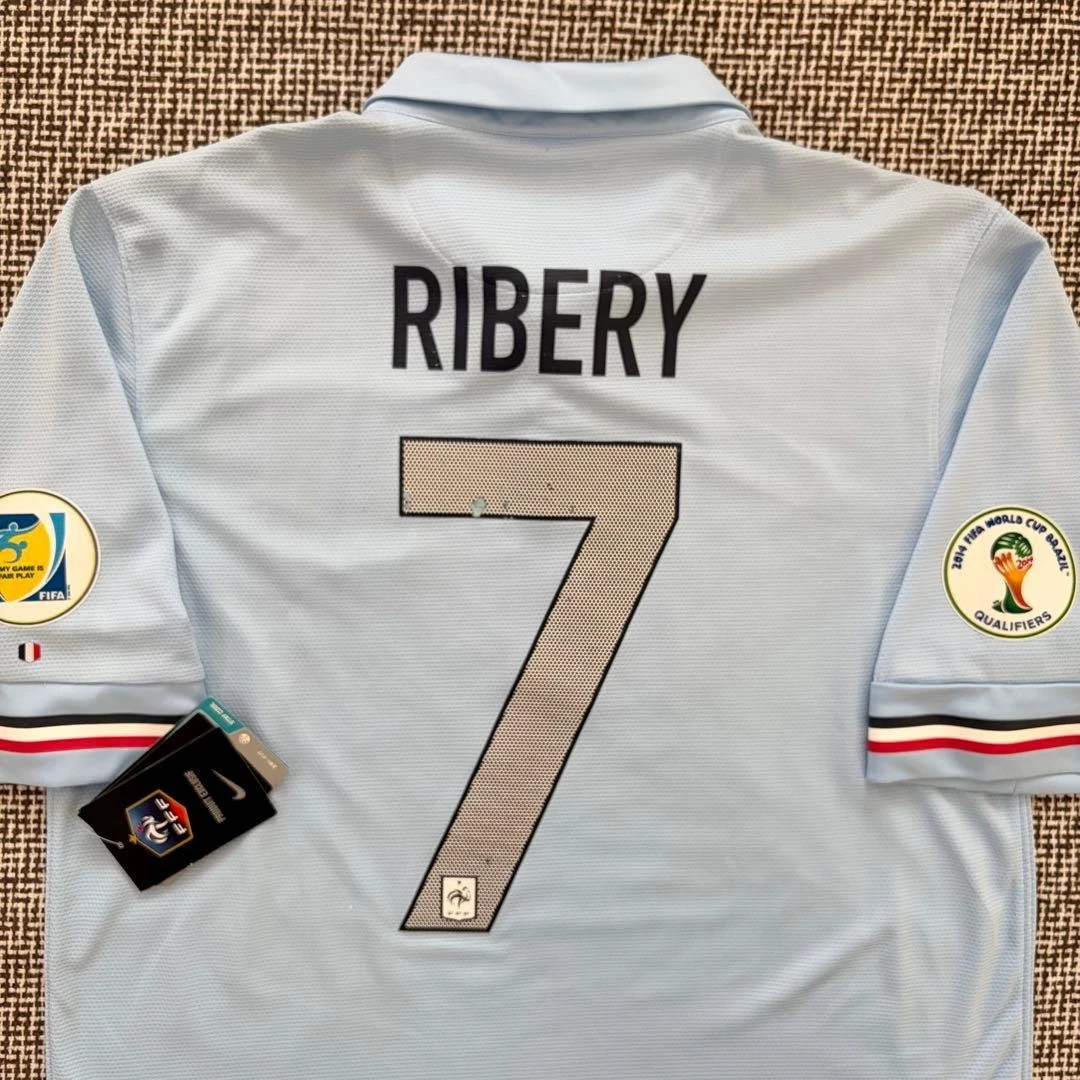 フランス リベリー オーセンティック ユニフォーム 7番 Franck Ribery National Team Soccer Jerseys for sale | eBay