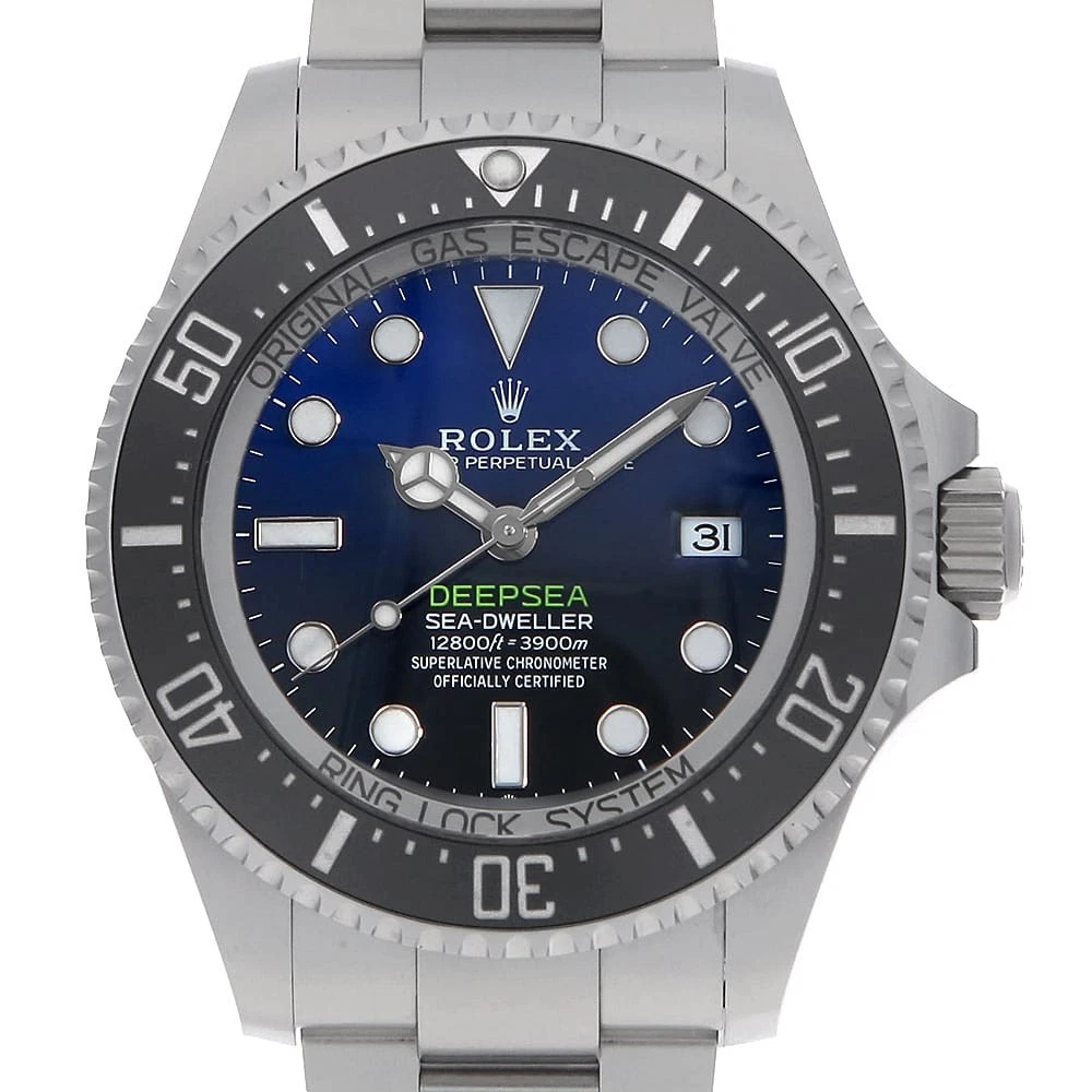 Rolex — ROLEX Deep Sea D-BLUE SEA-DWELLER label available 136660 blue Random Number ...