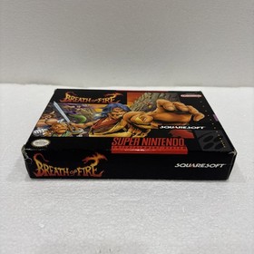 Breath of Fire 1 Super NES SNES Complete CIB (Ships from USA)