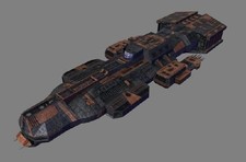 Stargate Ancient Cruiser 3d Resin Print 8.5"x4"