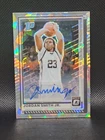 Jordan Smith Jr 2025-26 Donruss Optic Prospect Auto Cracked Ice /25