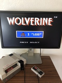 Wolverine Nintendo Entertainment System NES 1991 LJN Official Action Tested Work