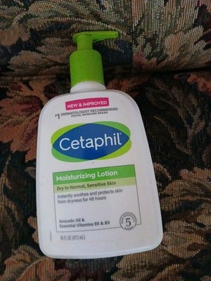 Cetaphil Moisturizing Lotion for Normal to Dry Skin, Fragrance-Free, 16 fl oz