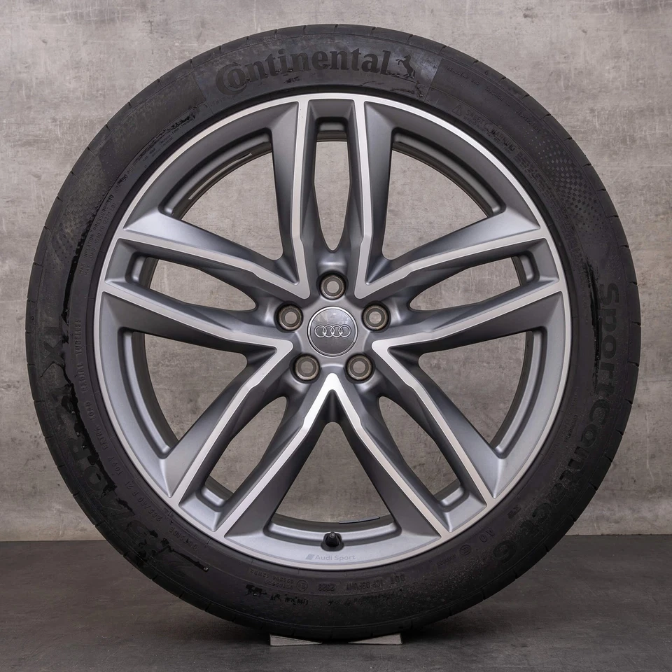 Audi Q7 SQ7 4M 21 Zoll Sommerräder Felgen 4M0601025T Sommerreifen - Bild 3 von 4