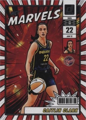 #ad 2025 Panini Donruss WNBA Net Marvels Caitlin Clark #19 SGC 10 GEM MINT $99.00