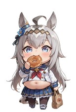 Oguri Cap Umamusume Vinyl Car Decal Sticker 7  Weatherproof