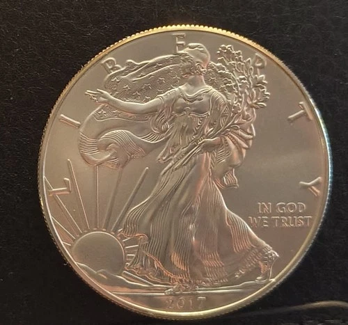 2017 American Silver Eagle 1 oz Silver Beautiful Uncirculated