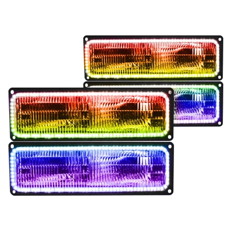 Surface Halo Head Lights LED Add On by Oracle Lighting ColorSHIFT 2278-504 Foto 3 de 4