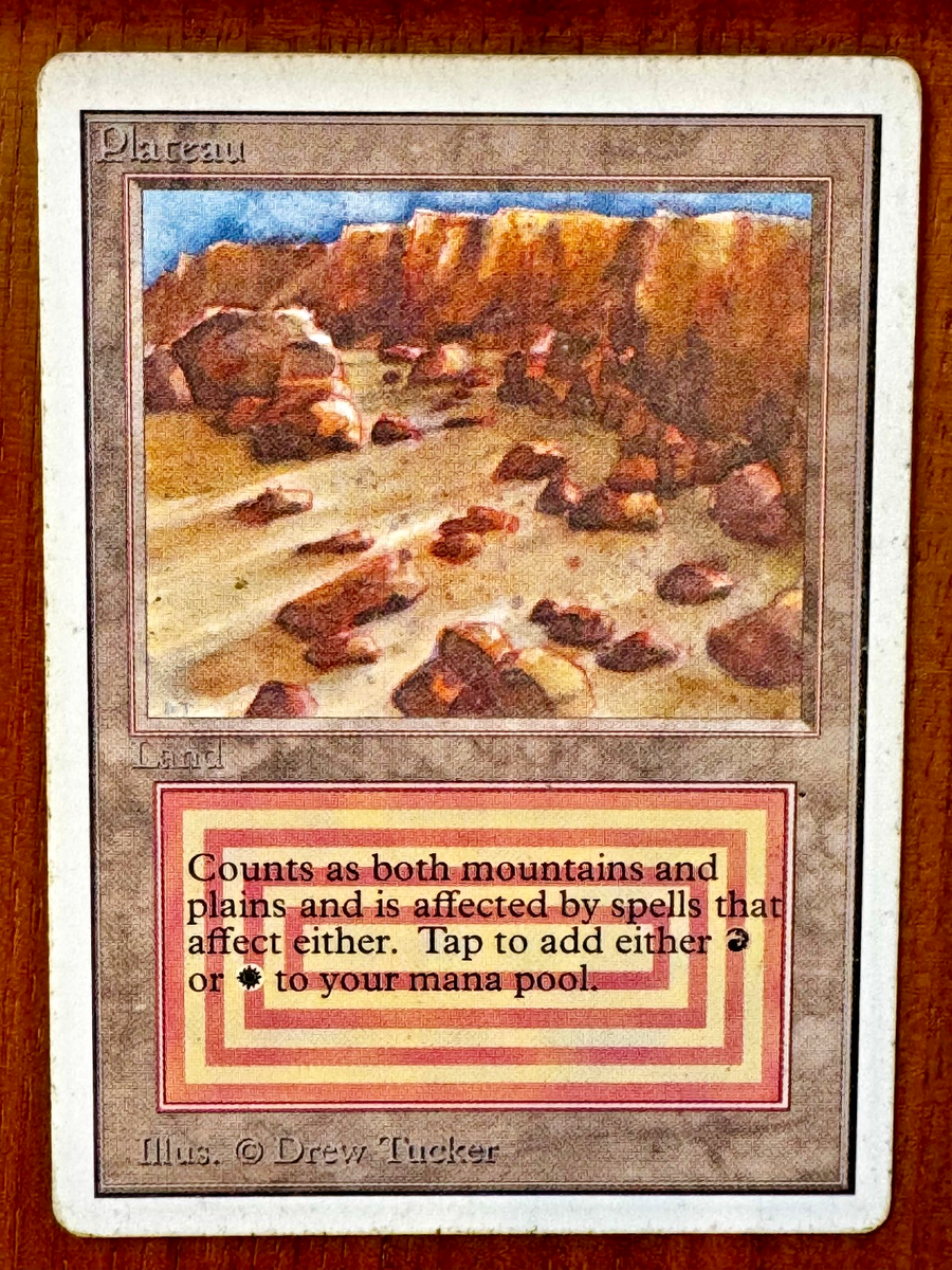 Plateau [Unlimited] Magic the Gathering HP | eBay