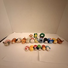 Lot Of 21 Tsum Tsum Disney Collectible Mini Vinyl Figures Pre Owned A229