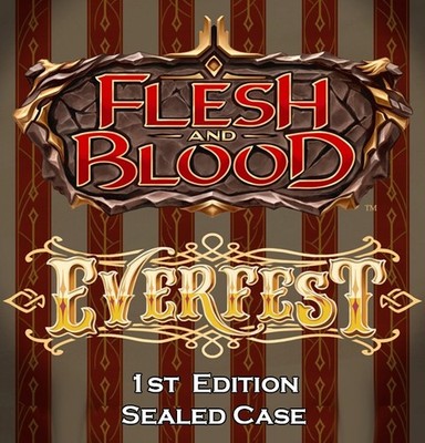 Flesh and Blood Everfest First Edition Booster Box Case (4 Display Boxes)