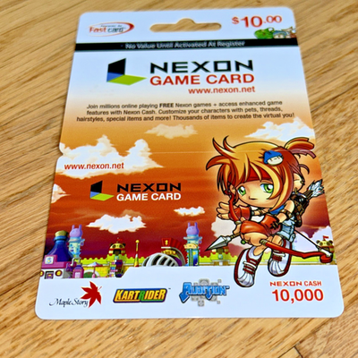 2007 NEXON Game Card - Unused (No Cash Value) COLLECTIBLE ONLY #2