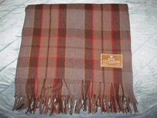 OUTLANDER TV Series Official Merino Wool Plaid tartan Blanket Patrick King 69x62