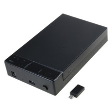 USB 3.0 2.0 to SATA3.0 Externals Hard Drive Enclosure for 2.5/3.5inch Drive, Up