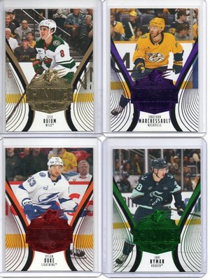 2025-26 UD SPx Finite ** YOU PICK ** Amber Green Blue Gold Silver Bronze Purple