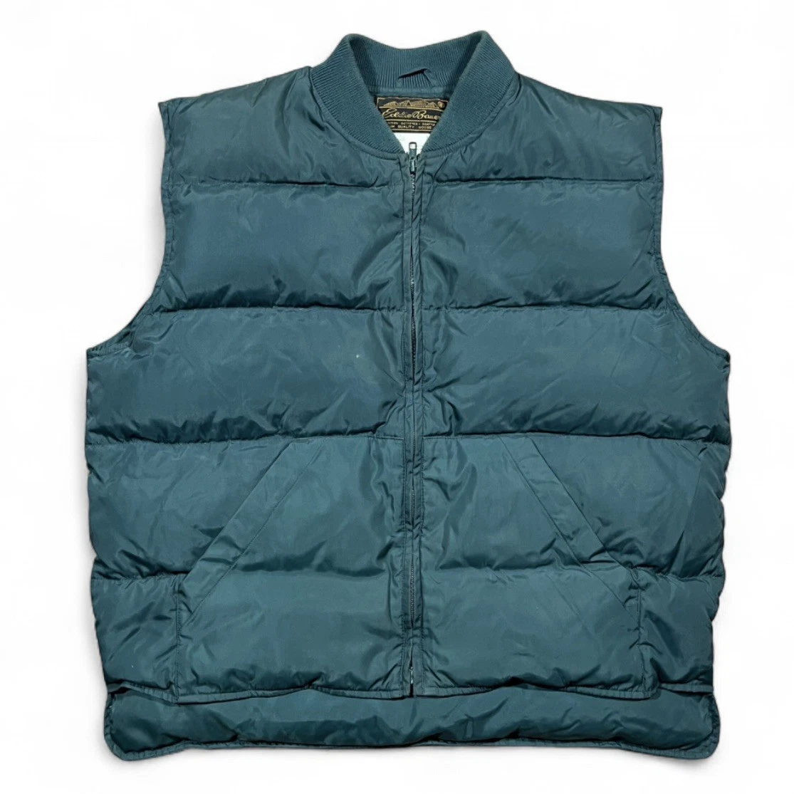 ジャケット・アウター 80s vintage Eddie Bauer  down vest Vintage 80's Eddie Bauer Down Puffer Vest – CobbleStore Vintage