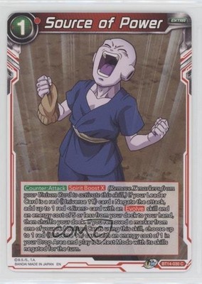 2021 Dragon Ball Super CCG - Cross Spirits BT14 UW05 Source of Power #BT14-030