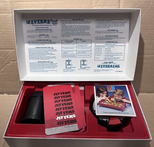 Jitters Word Game by Milton Bradley Complete Vintage 1987 - VGC - Picture 3 of 7