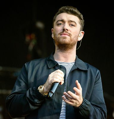 A3 Format - SAM SMITH Englischer Sänger GESCHENK / WANDDEKO KUNSTDRUCK POSTER